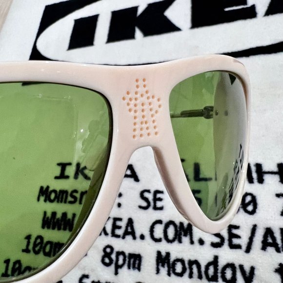 MONCLER LUNETTES Men's ML0128 Polarized Perforated Aviator Sunglasses - Picture 11 of 14